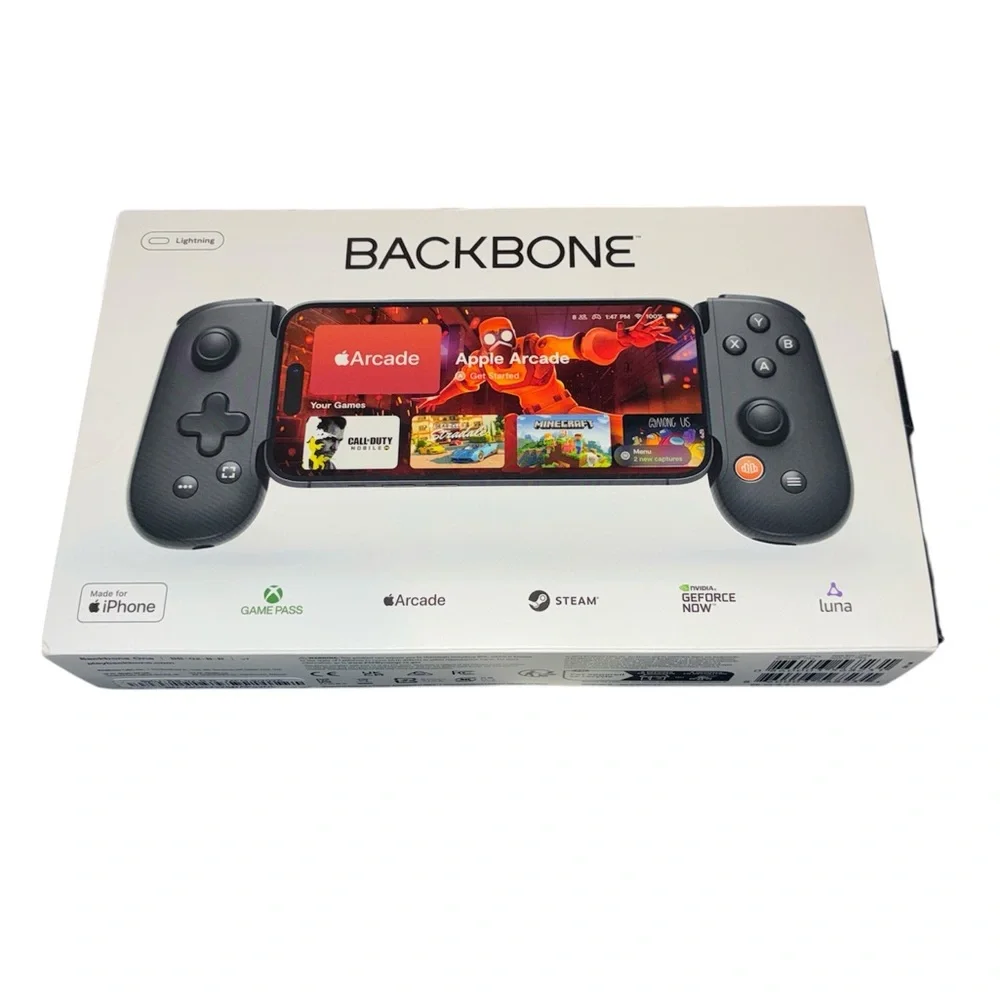 Black Mobile Gaming Controller